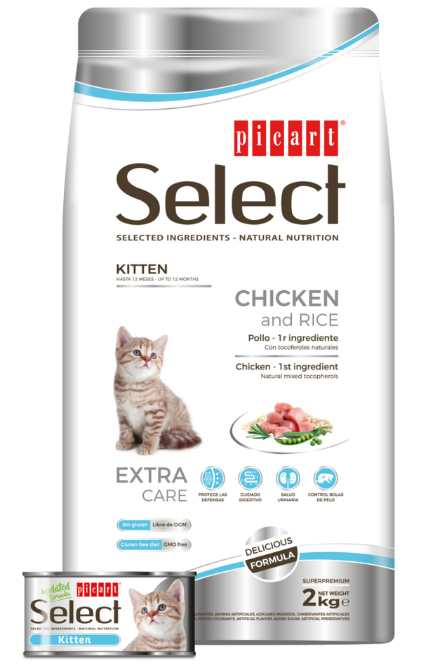 Select Kitten Poulet et Riz