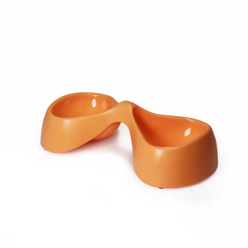 Bicio Double Bol Polypropylene Orange
