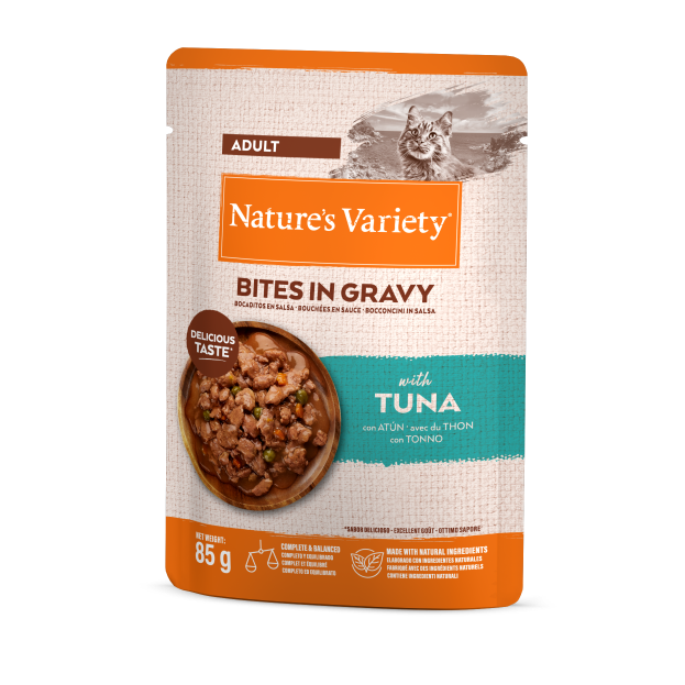 Bouchées en sauce au Thon pour Chat Nature's Variety