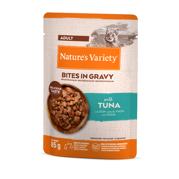 Bouchées en sauce au Thon pour Chat Nature's Variety