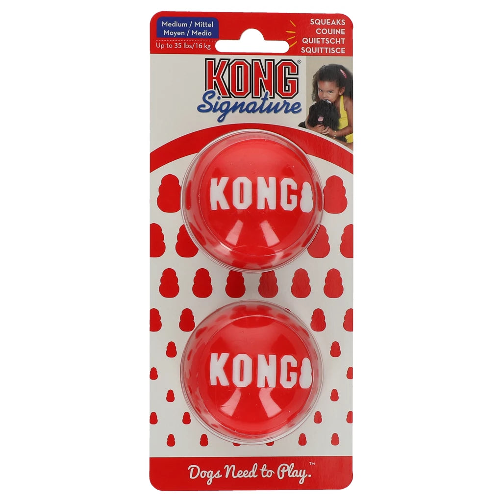 KONG® Signature lot de 2 balles