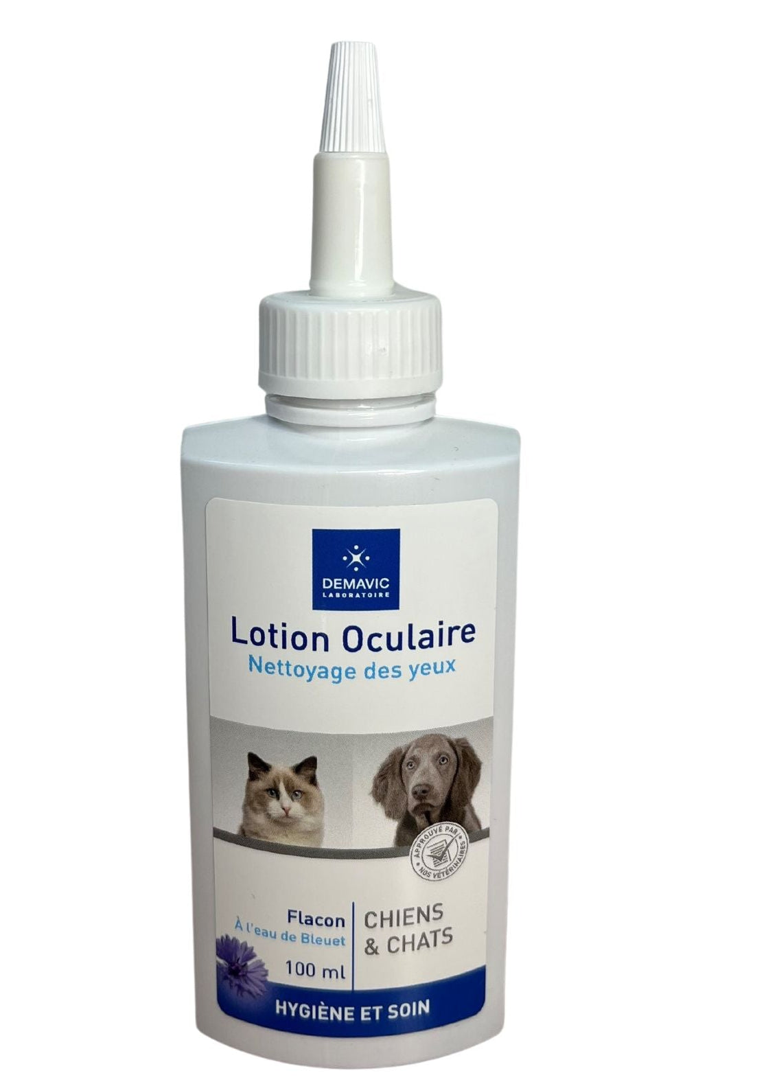Lotion Oculaire pour Chiens et Chats Demavic