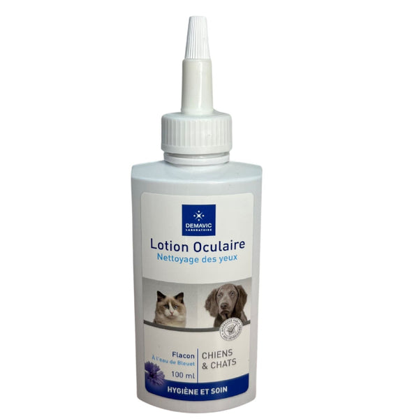 Lotion Oculaire pour Chiens et Chats Demavic