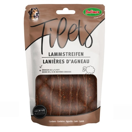 lanières d'agneau pour chien