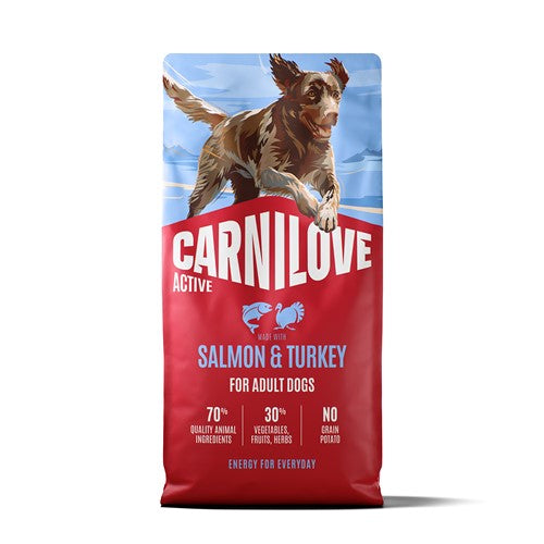 Carnilove Active Saumon et Dinde pour chien