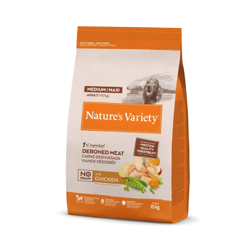 No Grain Medium Adult Poulet Nature's Variety 10kg