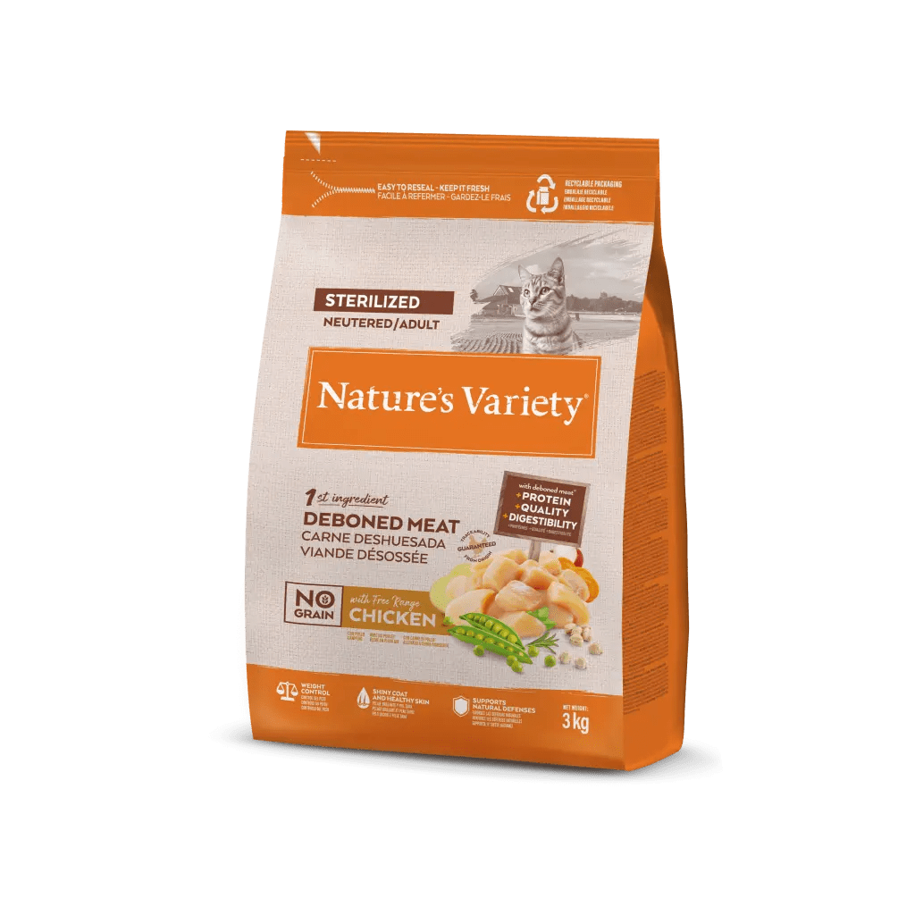 No Grain Chat Stérilisé Poulet Nature's Variety
