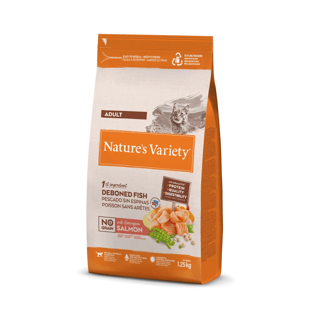 No Grain Chat Adult Saumon Nature's Variet-