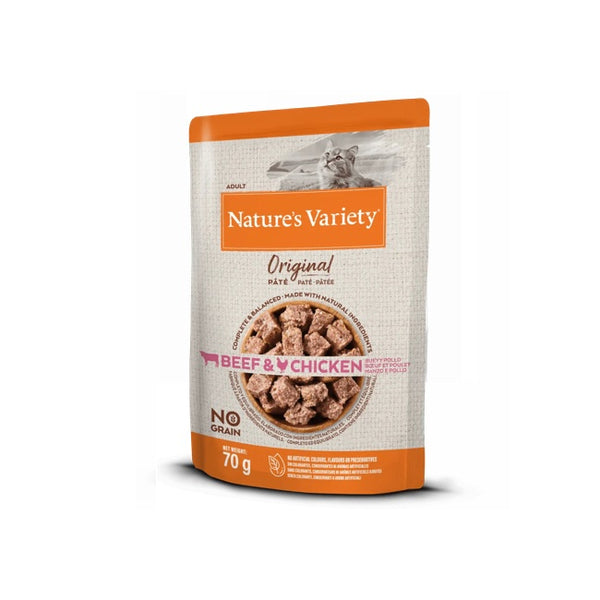 Original Pâtée Boeuf et Poulet 70G