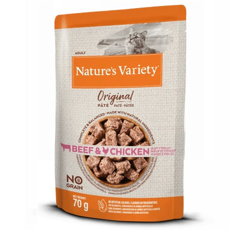 Original Pâtée Boeuf et Poulet 70G