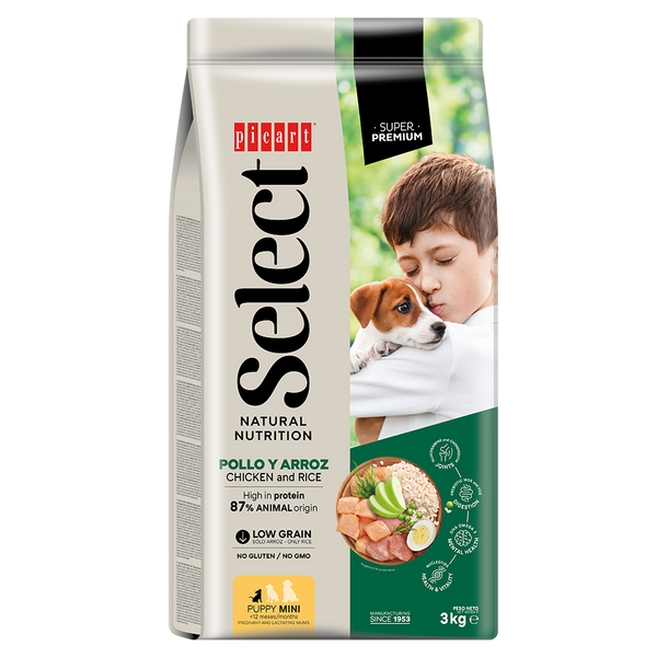 Select Mini Puppy Poulet et Riz Picart