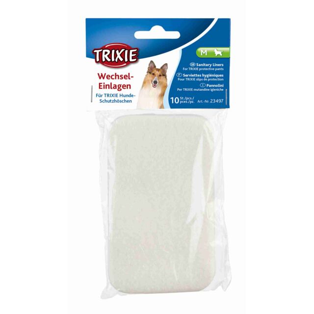 Serviettes Absorbantes pour Culotte Hygiénique x10