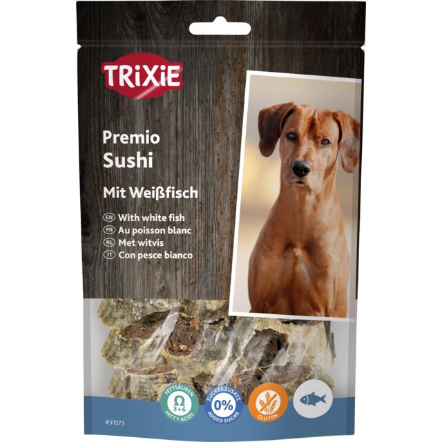 Sushi au Poisson Blanc Snacks pour Chien Trixie