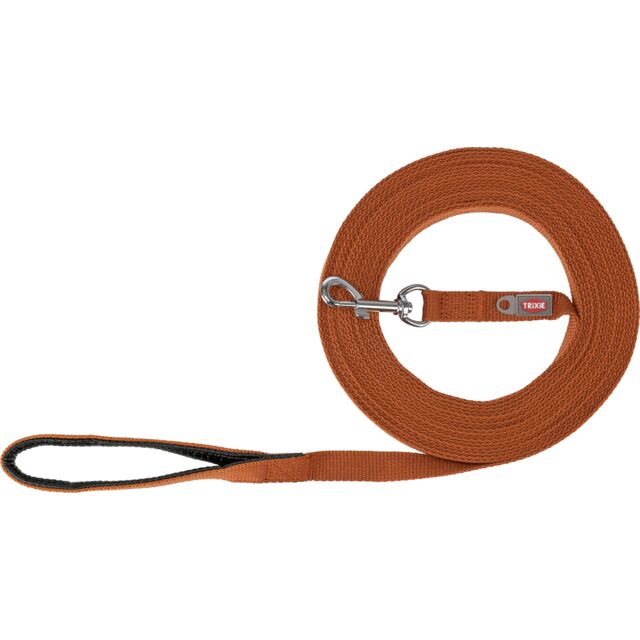 Laisse A Pister Sangle Plate avec Dragonne Rouille