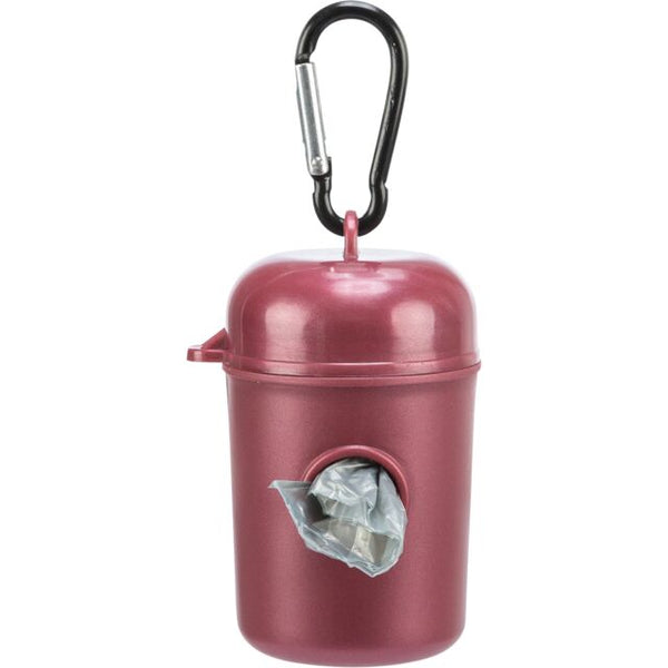 Distributeur de Sac à crottes en plastique avec mousqueton