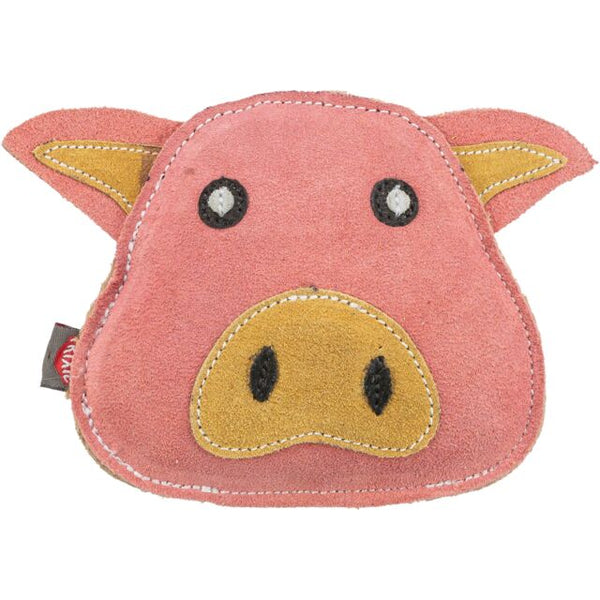 Houet Cochon en Cuir pour Chien Trixie