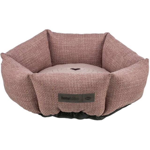 Lit Viviana Rond Vieux Rose Ø 50cm