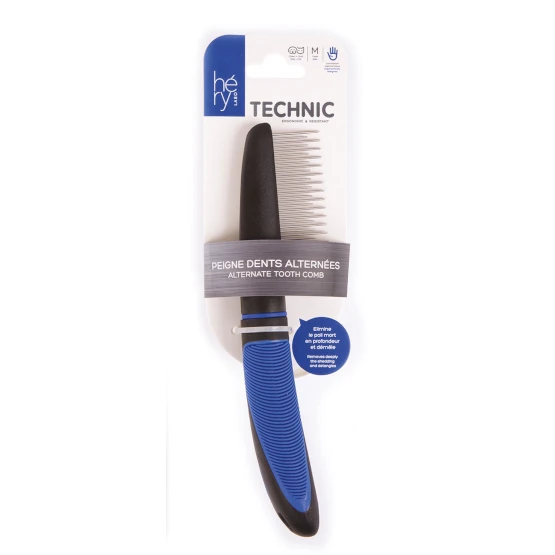 Peigne dents alternées hery
