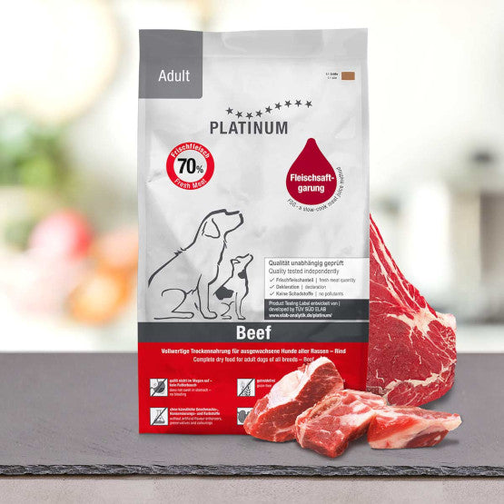 Sac de croquettes Adult Boeuf de Platinum