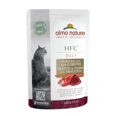 Pochon Thon et Homard en gelée Almo Nature pour chat