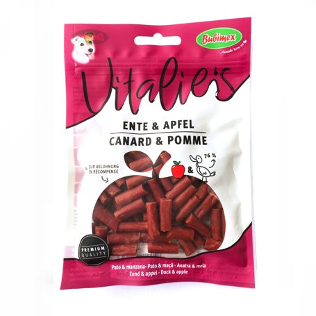 Vitalies au canard et à la pomme 80g pour chien