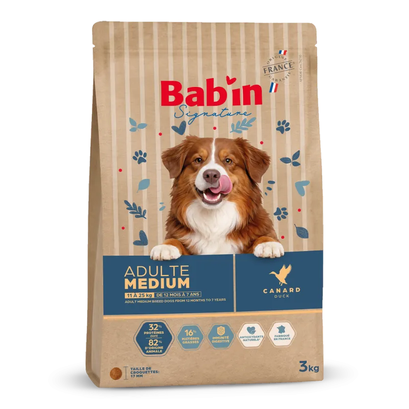Signature Sans Céréales Medium Adulte Poulet Babin