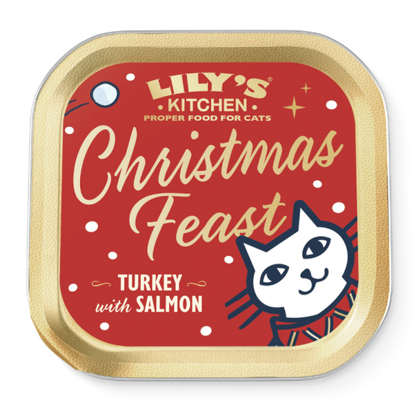 Barquette Festin de Noël pour Chat