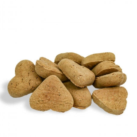 Biscuits en forme de Coeur Petit Ecart Canard Orange pour Chien Atavik