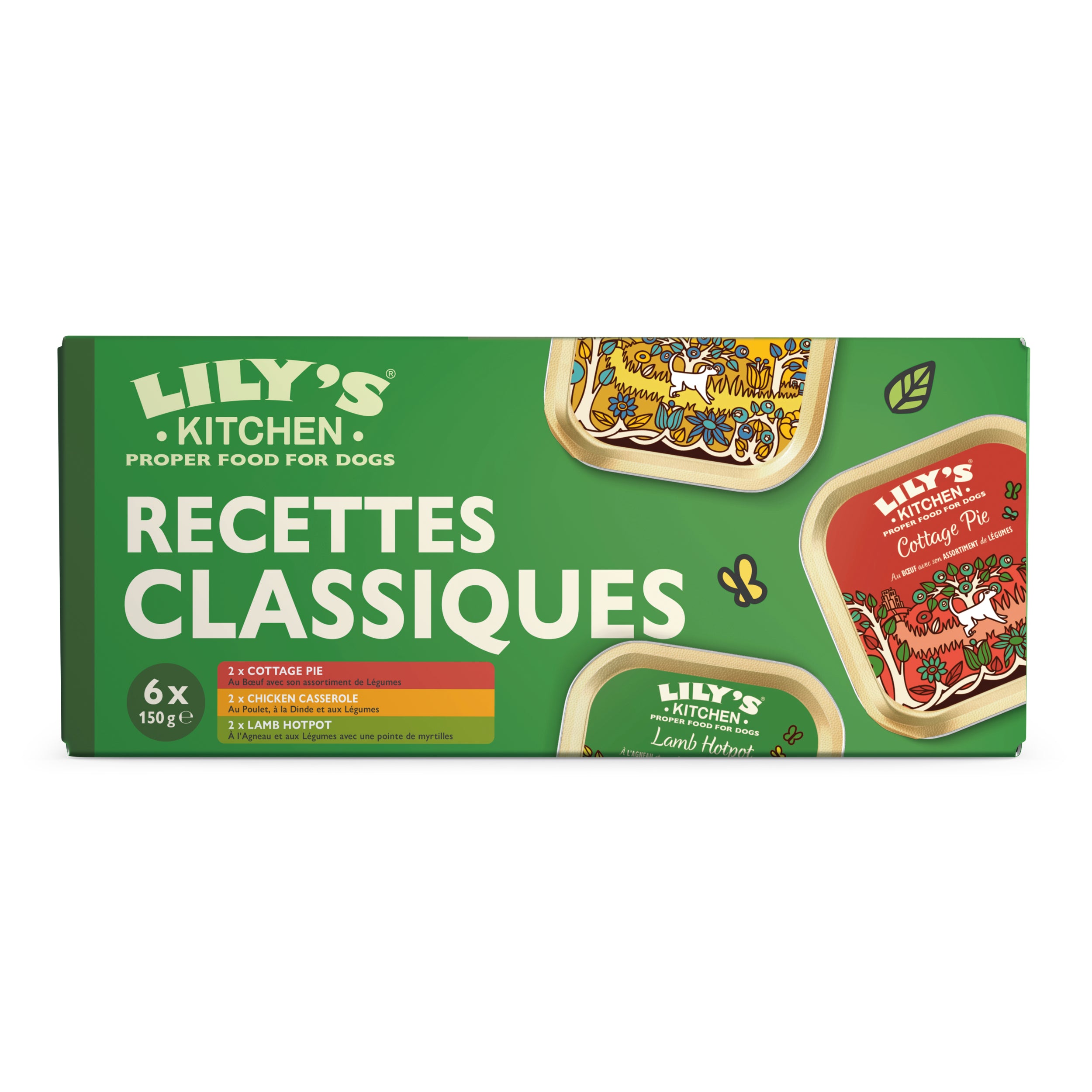 Multipack Pâtées pour chien Lily's Kitchen