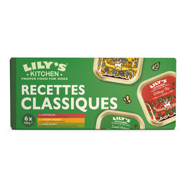 Multipack Pâtées pour chien Lily's Kitchen