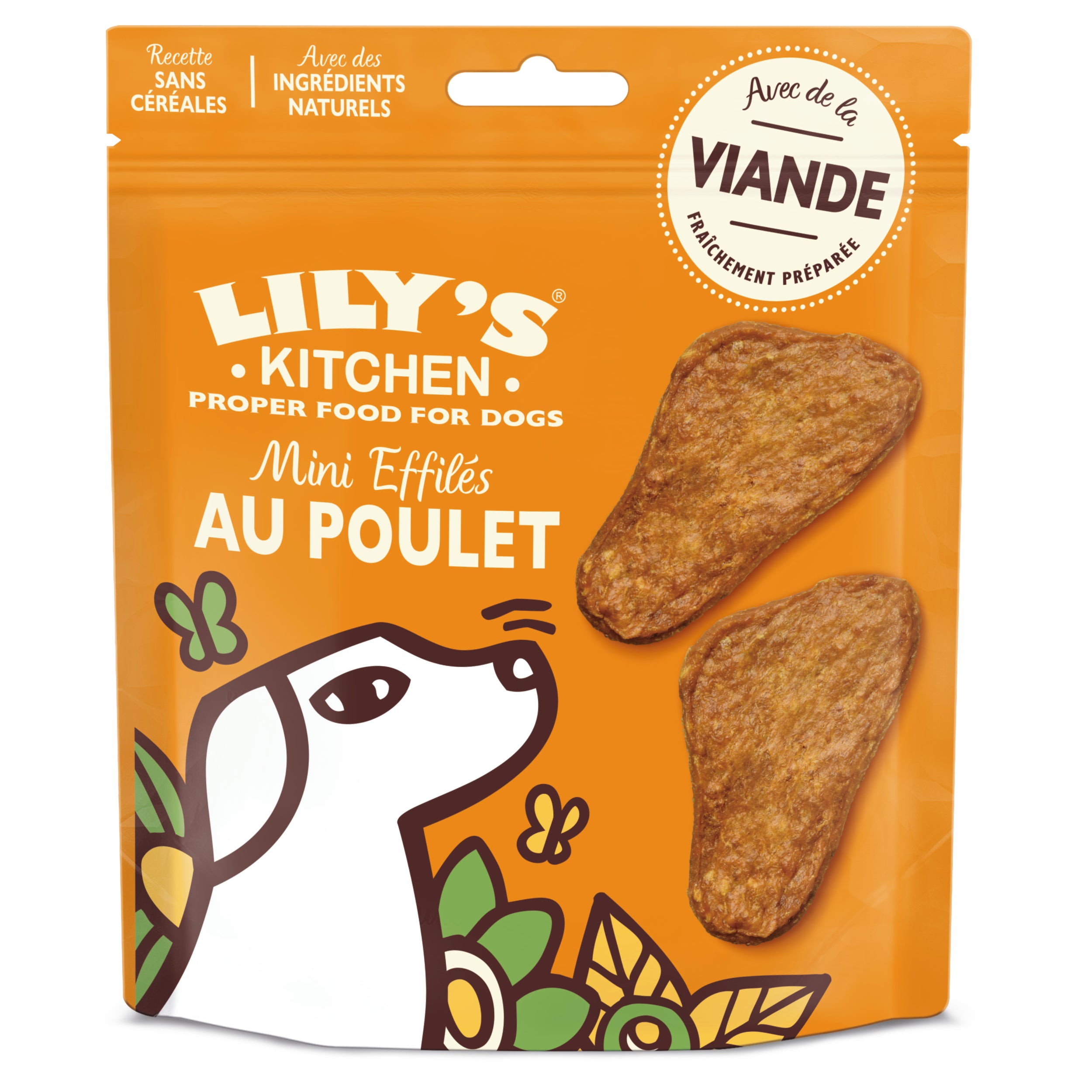 Filets de poulet pour chien lil'y's kitchen