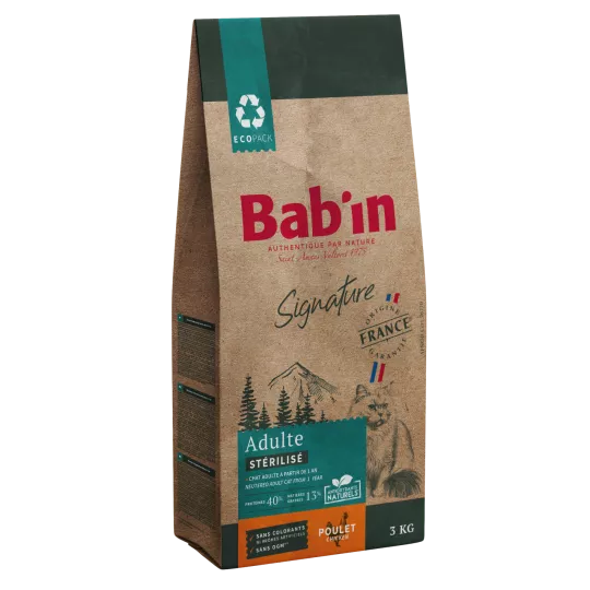 Signature Chat Adulte Stérilisé Poulet