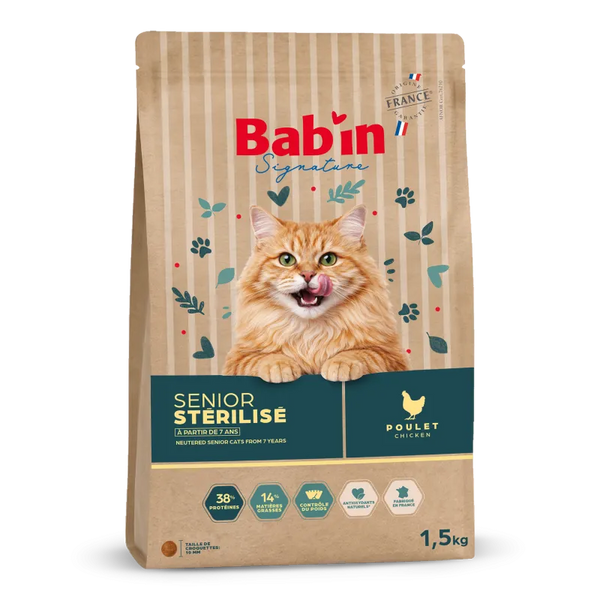 Signature Chat Senior Stérilisé Babin