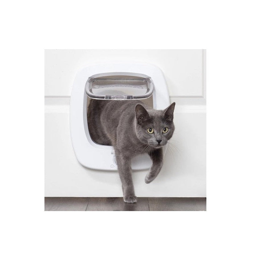 Porte Staywell Gros Chat et Petit Chien