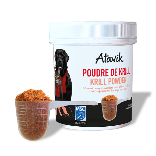 Poudre de Krill pour Chien et Chat