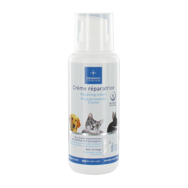 Crème Réparatriice pour Chiens Chats et petits animaux Demavic