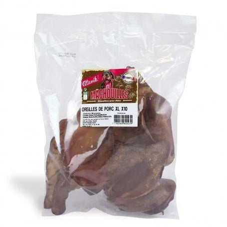 Sachet de 10 oreilles de porc Atavik
