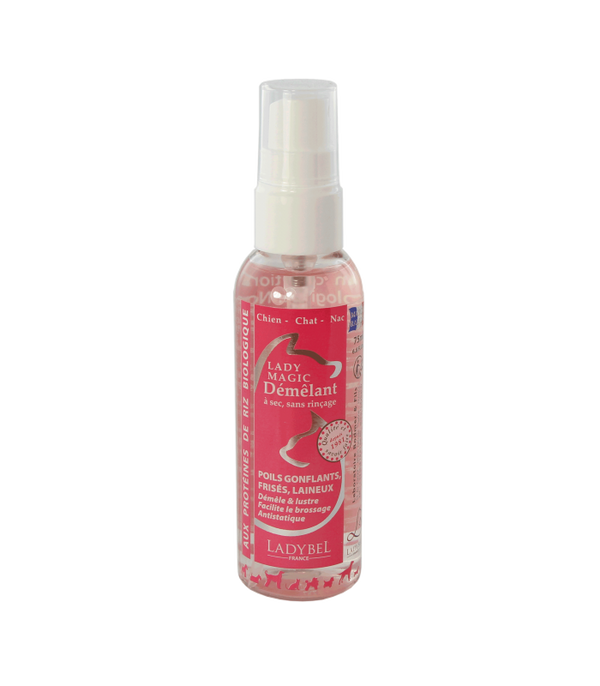Démélant pour chiens et chats Lady Magic de Ladybell 75ml