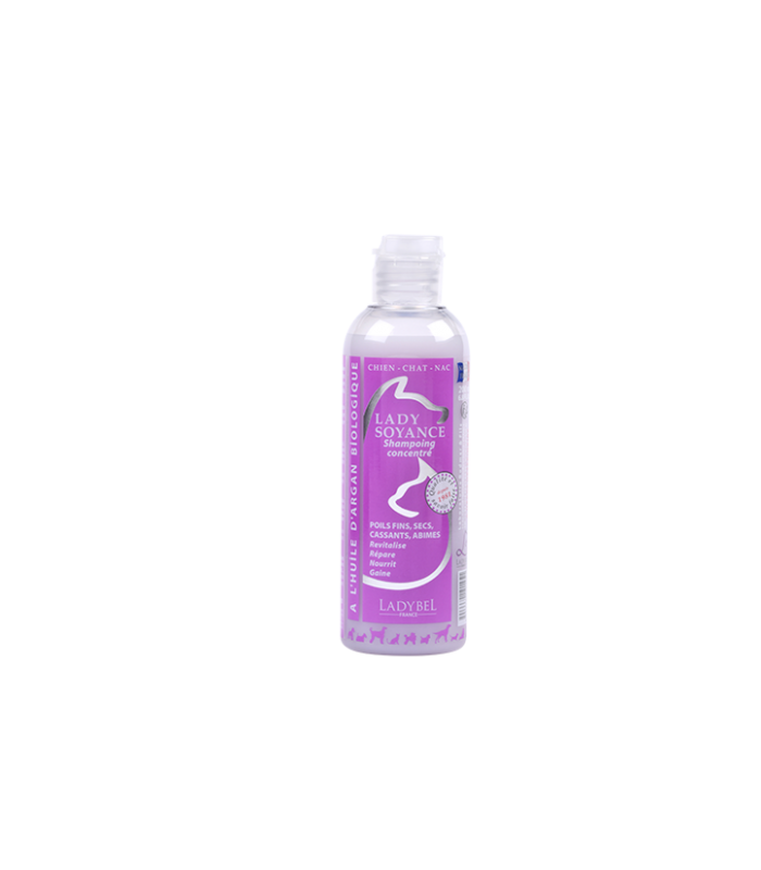 shampoing réparateur pour chien et chat ladybel