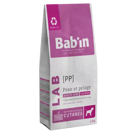 Croquettes Lab Peau et Pelage Adult mini Babin
