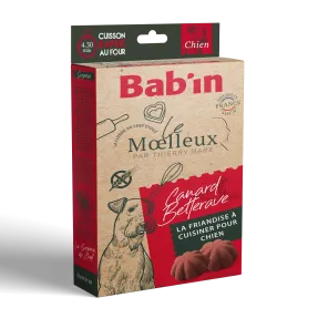 Kit Friandise Moelleux Canard Betterave BABIN pour Chien