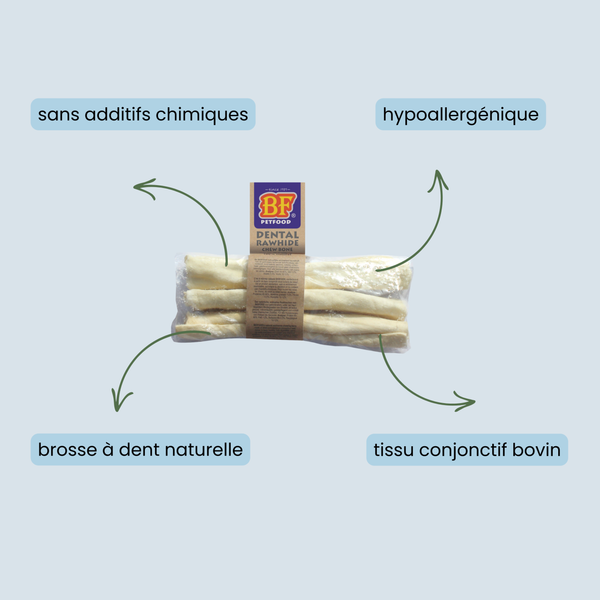 Snack à macher x3 BF PETFOOD pour Chien