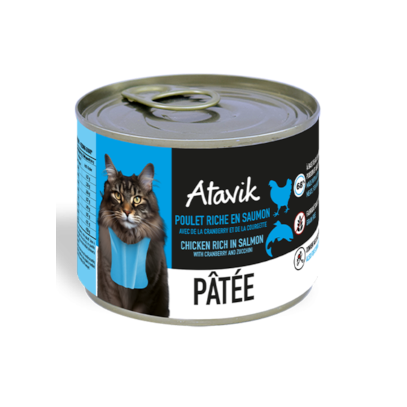 Pâtée Poulet et Saumon -Chat 200g