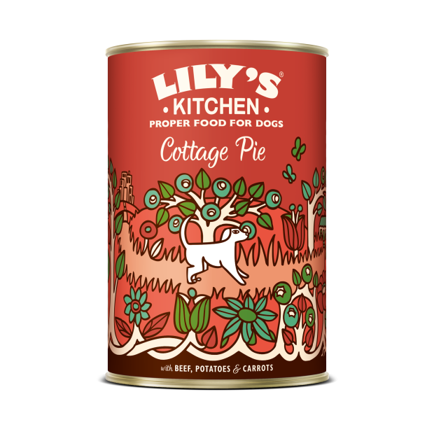 Pâtée en boite beef pour chiens Lily's Kitchen