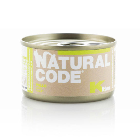 Boite Poulet Natural Code Kitten pour Chaton