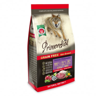 Primordial Sardine et Oie pour chien mini