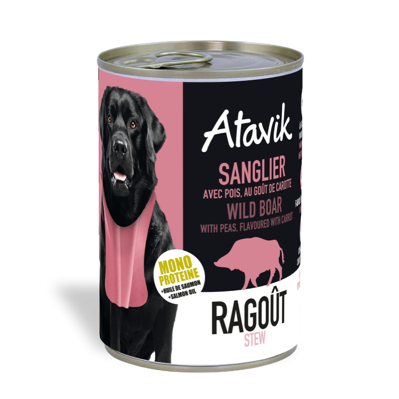 Ragoût de Sanglier 400g Atavik