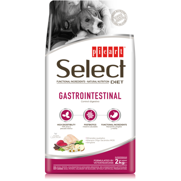 Croquette Select Diet Gastrointestinal pour chien