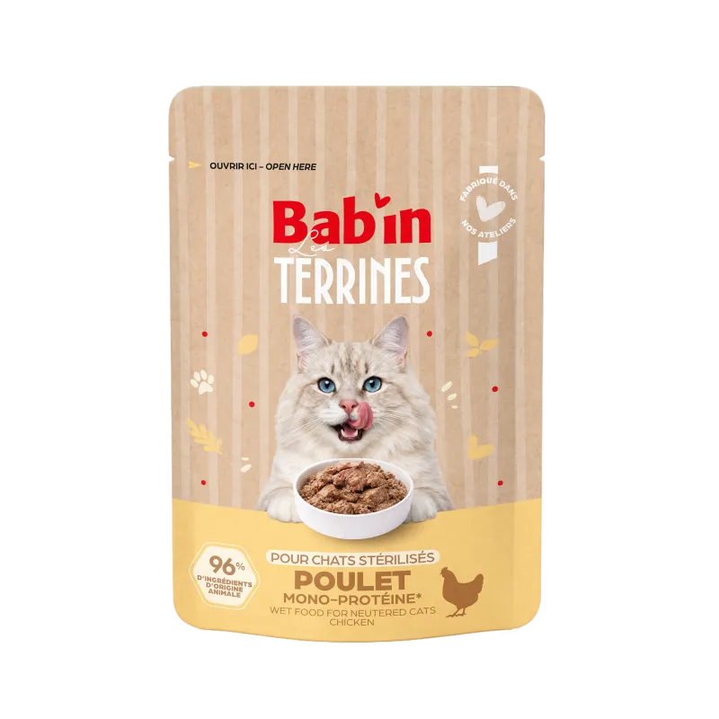 Terrine Chat Poulet 80g