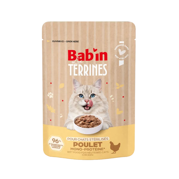 Terrine Chat Poulet 80g